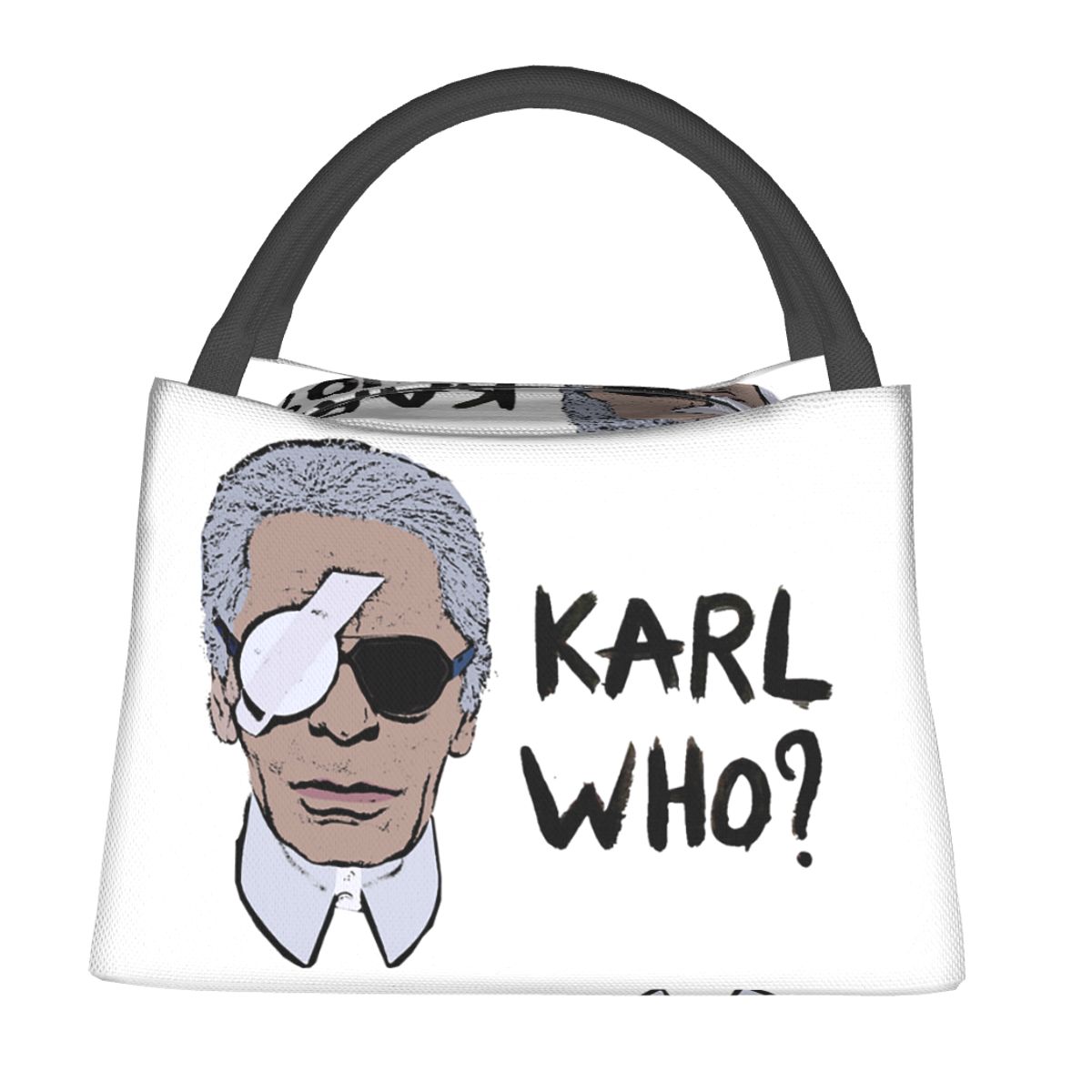 Women'S Karl Bags - กระเป๋าเก็บอุณหภูมิสำหรับใส่อาหารกลางวัน Karl Who สำหรับผู้หญิงและเด็ก กล่องอาหารพกพา กระเป๋าเก็บความร้อนสำหรับอาหารกลางวัน