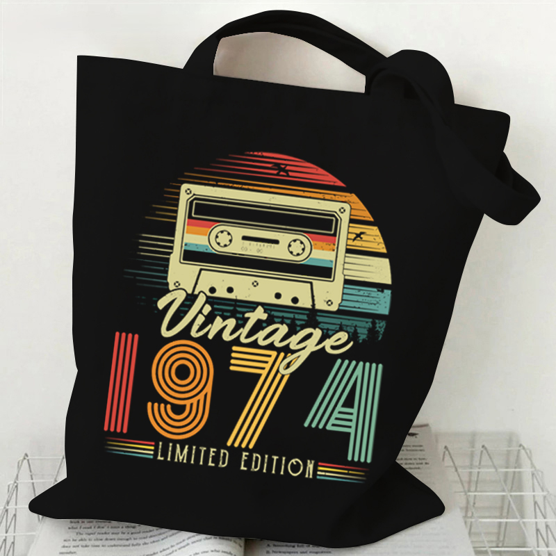 Women Bags Aldo - กระเป๋าถือสตรีVINTAGE 1974 ผ้าใบถุงช้อปปิ้ง 1970 ~ 1999