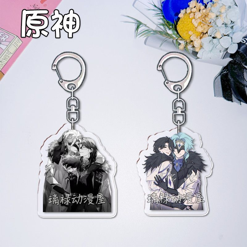 Women Bags For Gift - 2 ชิ้นเก็นชิน อิมแพ็คพวงกุญแจสำหรับผู้หญิงอุปกรณ์เสริมกระเป๋า The Doctor Regrator