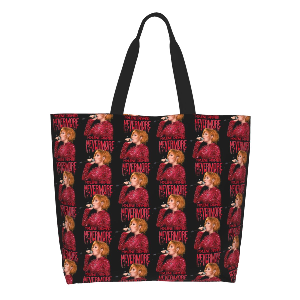 Women Bags Farmers - เนเวอร์มอร์ทัวร์ มายลีน ฟาร์เมอร์กระเป๋าช้อปปิ้งผ้าแคนวาสกระเป๋าสะพายความจุขนาดใหญ่กระเป๋าช้อปปิ้งกระเป๋าถือสำหรับผู้หญิง