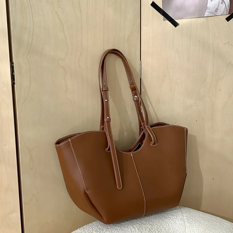 Women Bags Aldo - กระเป๋าถือผู้หญิงวินเทจ ความจุขนาดใหญ่ กระเป๋าสะพายไหล่สำหรับช้อปปิ้งแบบพกพา กระเป๋าถือหนัง PU หรูหราสำหรับผู้หญิง