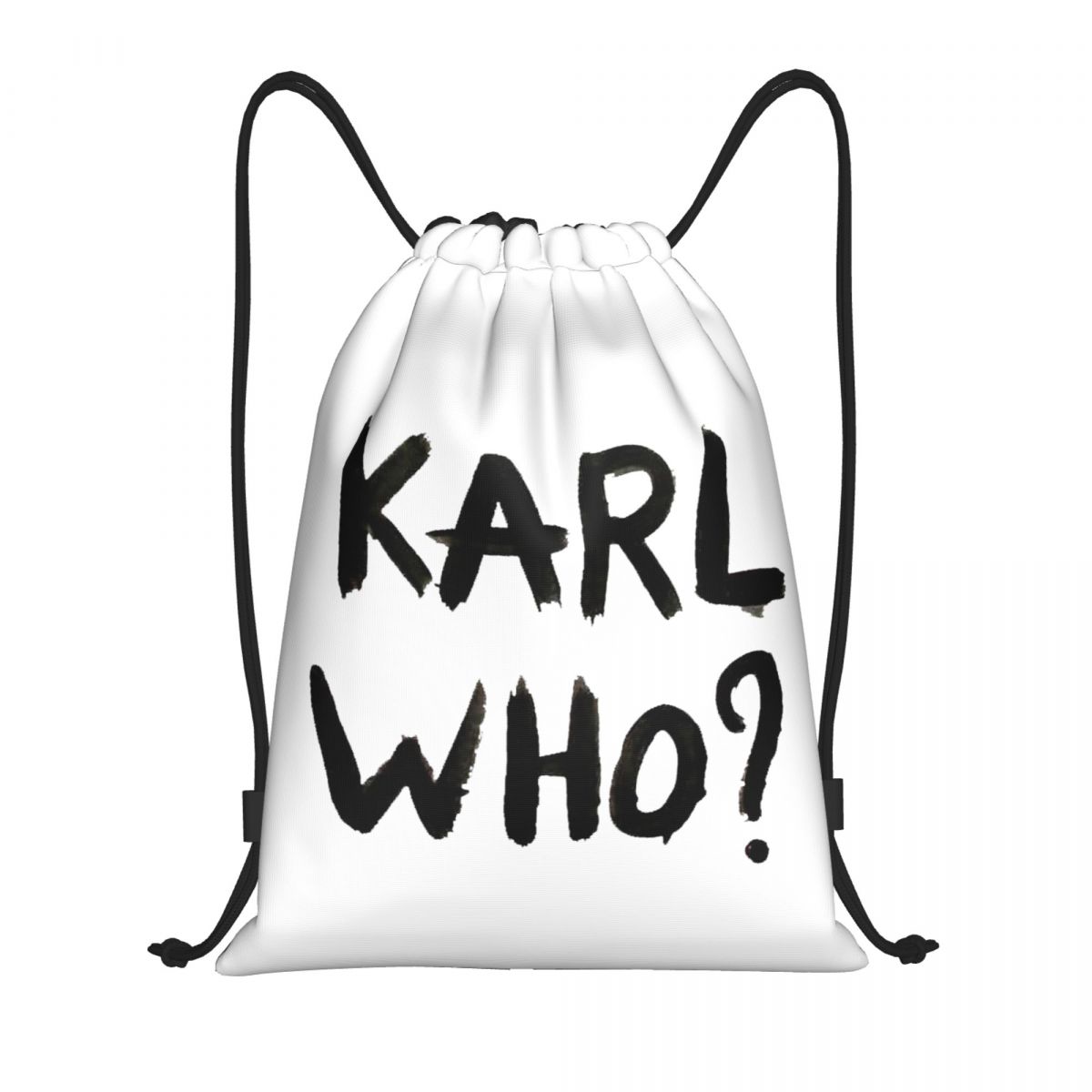 Women'S Karl Bags - กระเป๋าเป้สะพายหลังสำหรับผู้ชายและผู้หญิงกระเป๋ามีเชือกผูกสำหรับช้อปปิ้งโยคะ