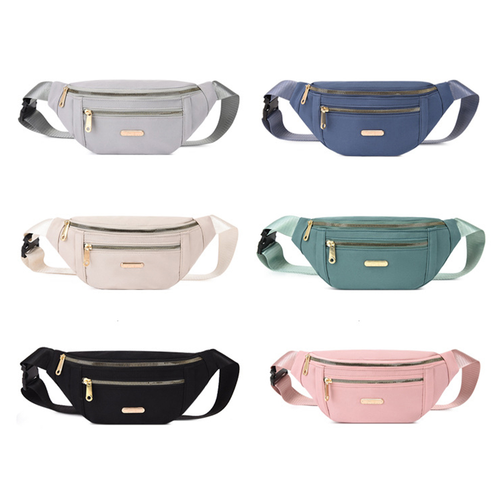 Women Bags Dkny - กระเป๋าคาดเอวสำหรับผู้หญิงใหม่กระเป๋าคาดเอวมีซิปกระเป๋าคาดอกอ๊อกฟอร์ดกระเป๋าเงินสำหรับผู้หญิงกระเป๋าคาดเอวกระเป๋าคาดเอวแบบพกพา