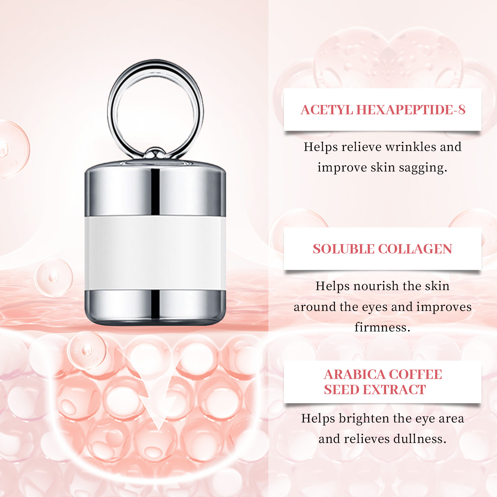 นวดไฟฟ้าครีมบํารุงรอบดวงตากระช - Women Bags Under Eyes บทวิจารณ์และราคา