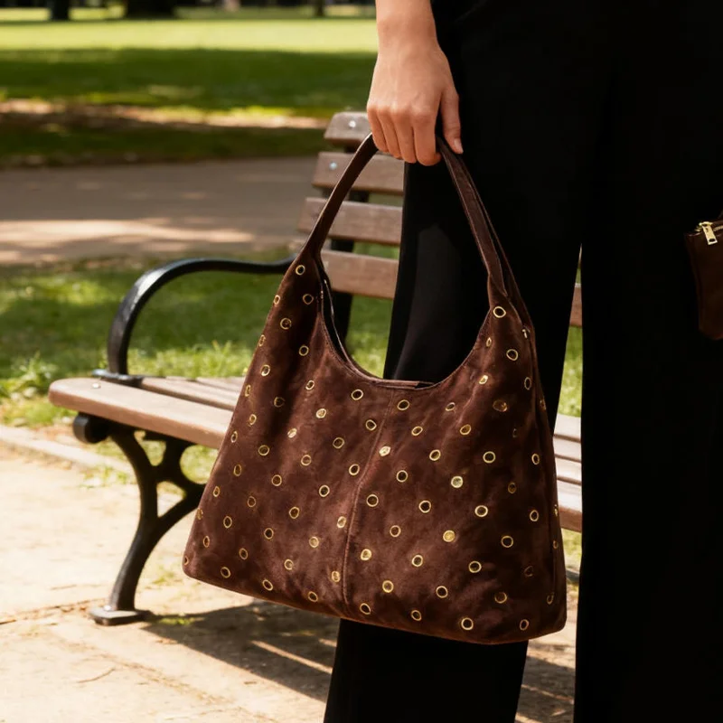 กระเป๋าโท้ทหนังกลับประดับหมุดโ - Women Bags Aldo บทวิจารณ์และราคา