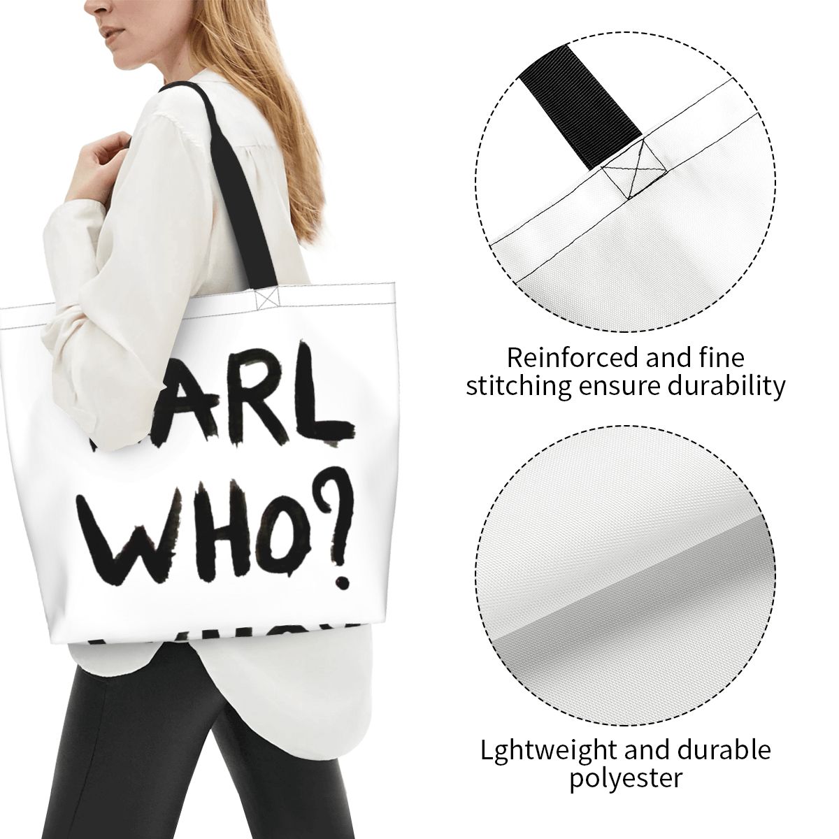 กระเป๋าผ้าแคนวาสสำหรับนักช้อปผ - Women'S Karl Bags บทวิจารณ์และราคา