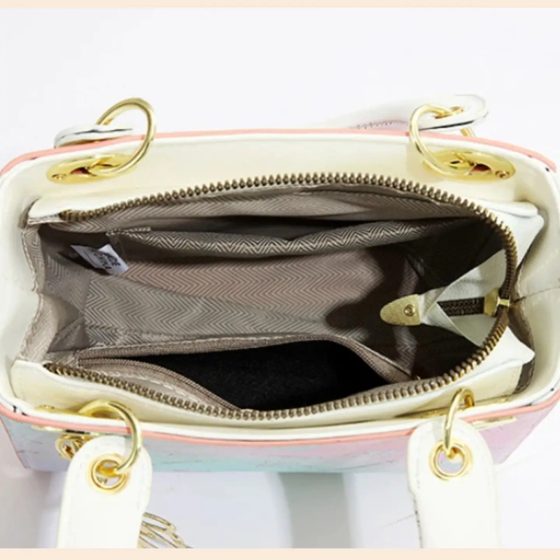 ชุดกระเป๋าสะพายข้างพิมพ์ลายไล่ - Women Bags Crossbody บทวิจารณ์และราคา