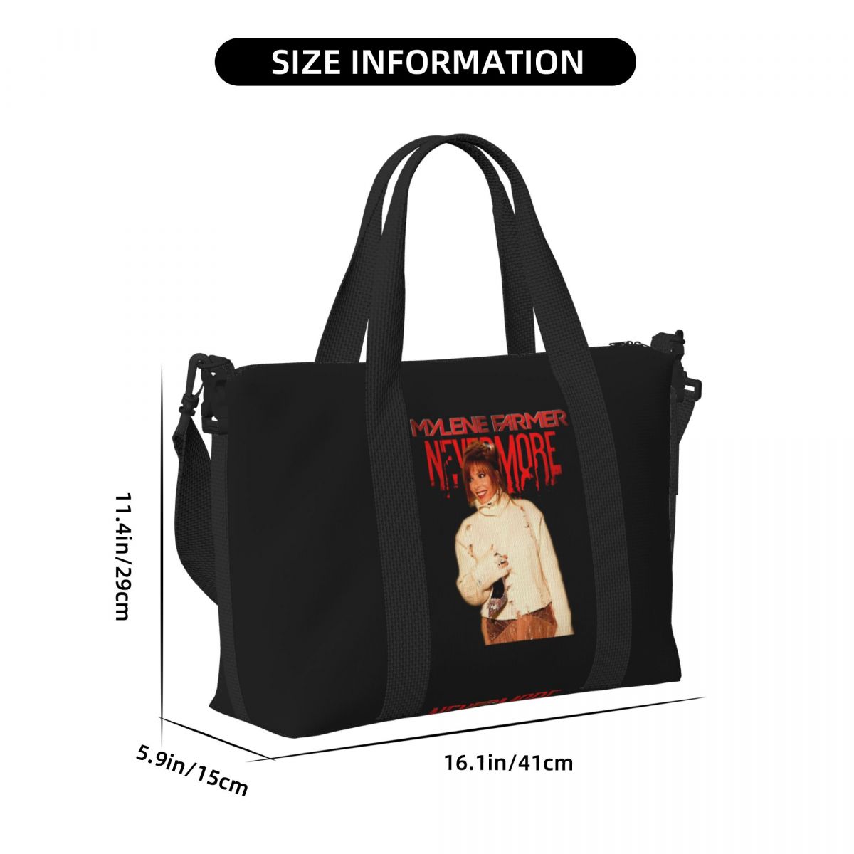 กระเป๋าเดินทางลาย Mylene Farme - Women Bags Farmers บทวิจารณ์และราคา