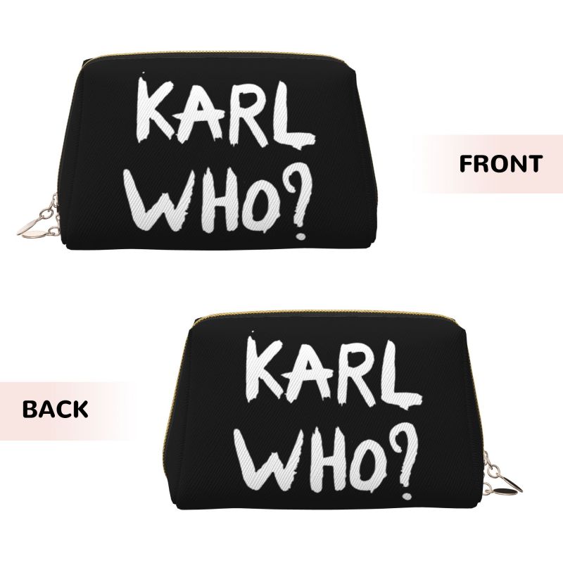 กระเป๋าเครื่องสำอางหนังพิมพ์ลา - Women'S Karl Bags บทวิจารณ์และราคา