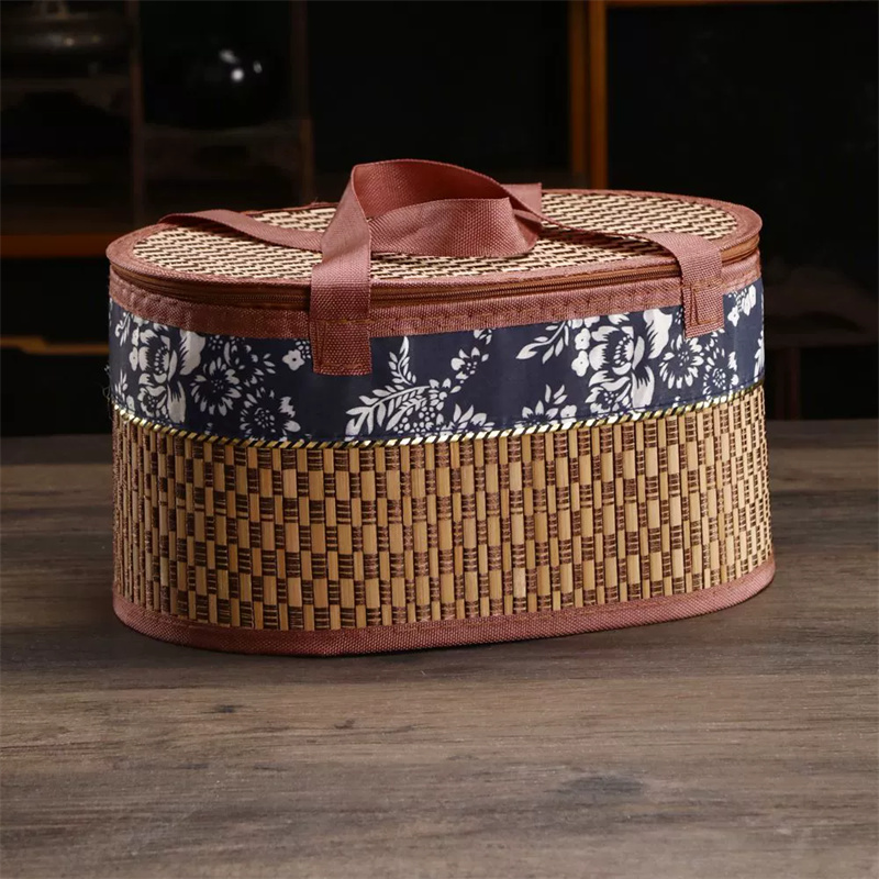 ตะกร้าไม้ไผ่ทำมือ เป็นมิตรกับส - Women Bags For Gift บทวิจารณ์และราคา