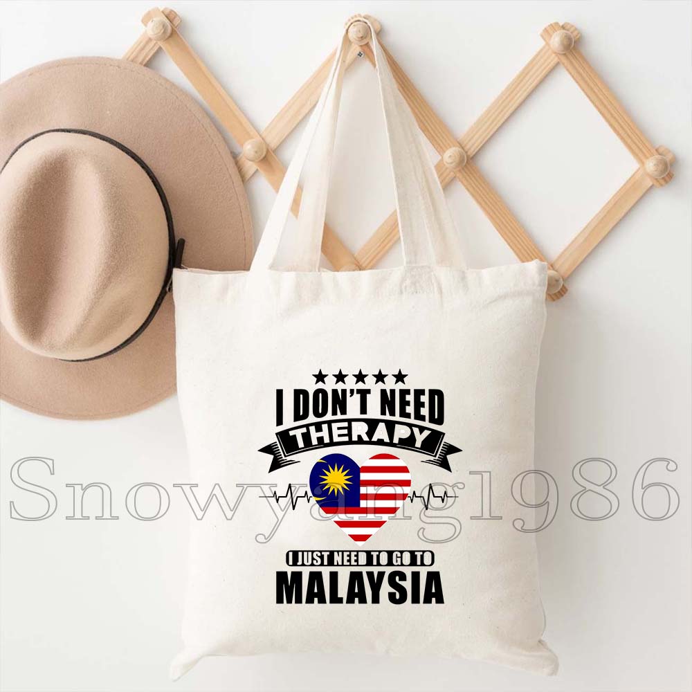 กระเป๋าผ้าแคนวาสลายธงชาติมาเลเ - Women Bags Malaysia บทวิจารณ์และราคา