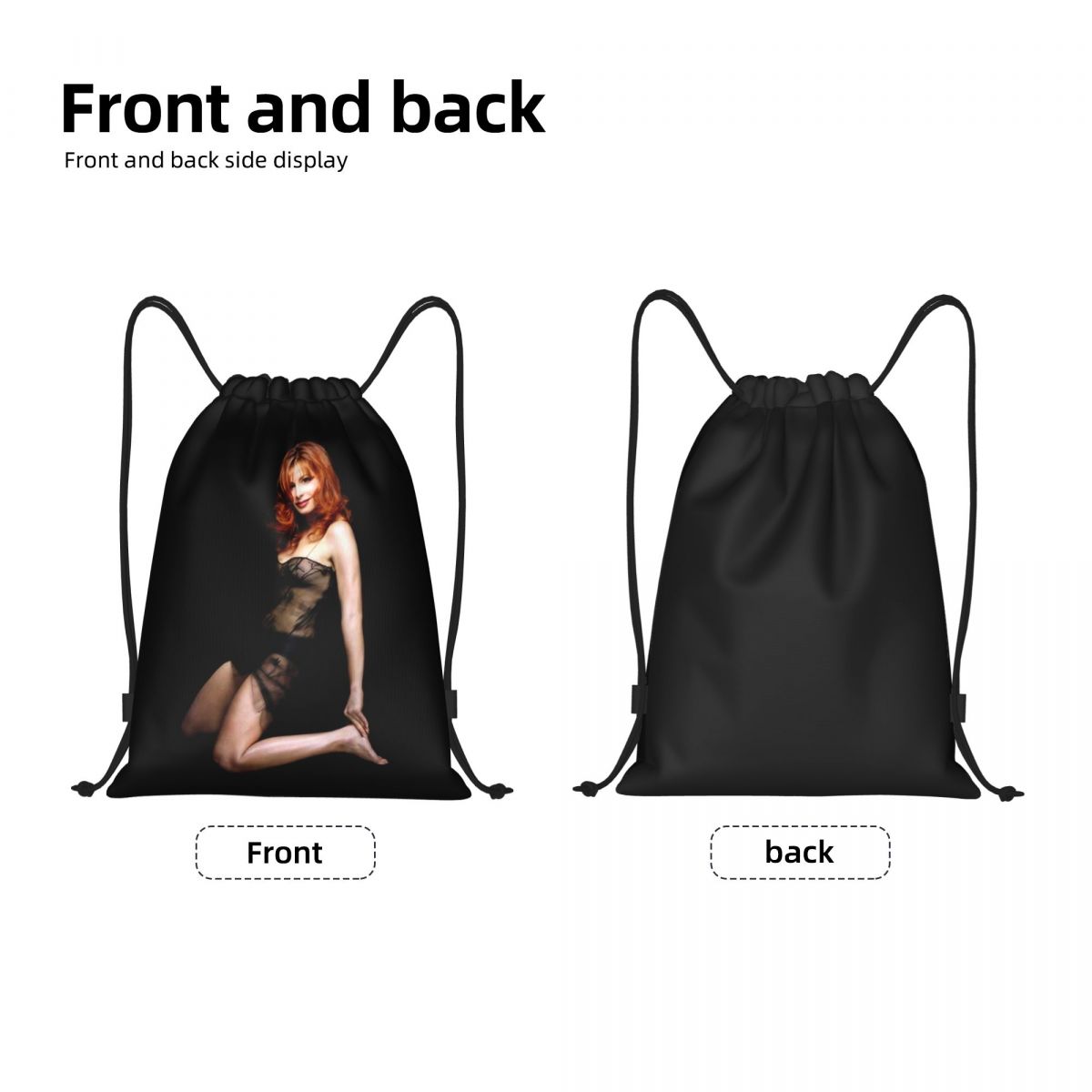 กระเป๋าเป้สะพายหลังแบบมีเชือกผ - Women Bags Farmers บทวิจารณ์และราคา
