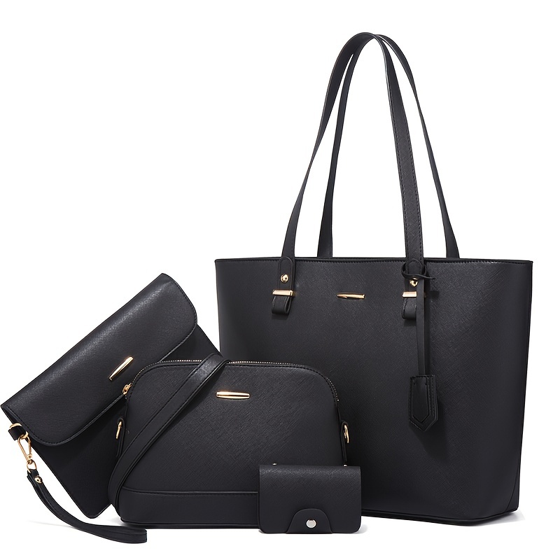 ชุดกระเป๋าแฟชั่นผู้หญิง 4 ชิ้น - Women Bags Crossbody บทวิจารณ์และราคา