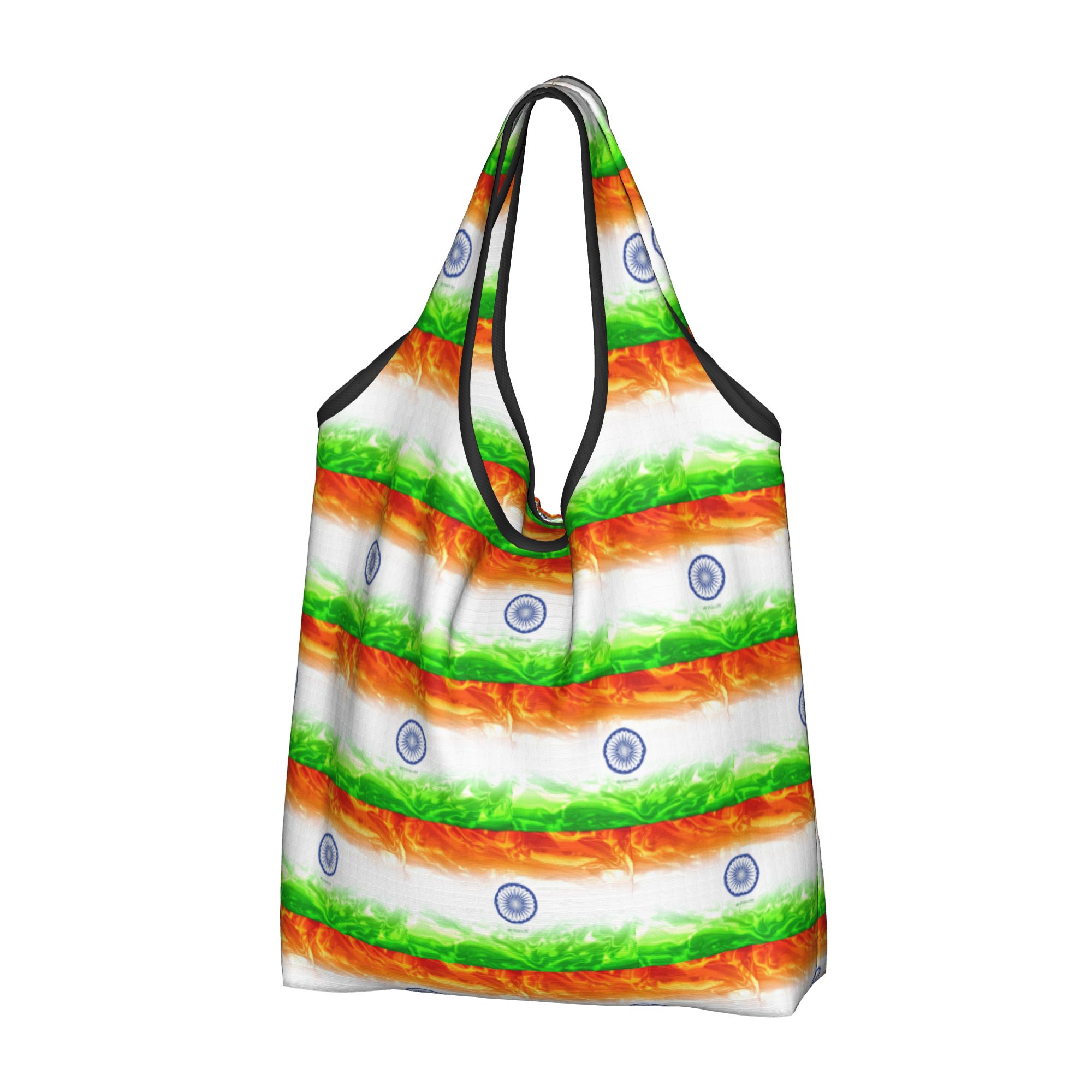 กระเป๋าใส่ของช้อปปิ้งลายธงชาติ - Women Bags India บทวิจารณ์และราคา