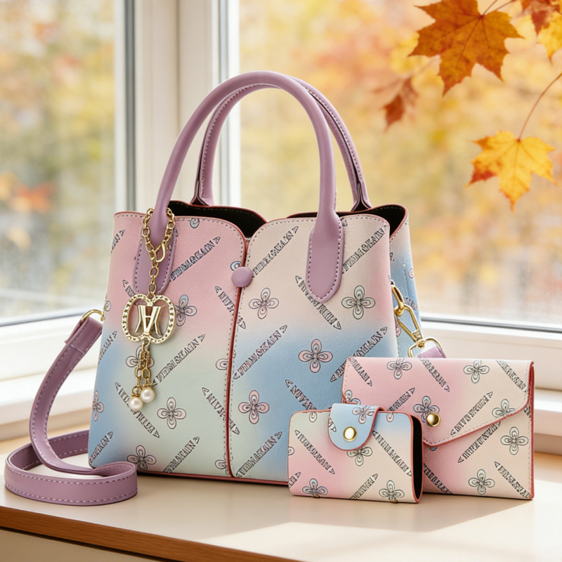 กระเป๋าชุดสามชิ้นสำหรับผู้หญิง - Women Bags Crossbody บทวิจารณ์และราคา