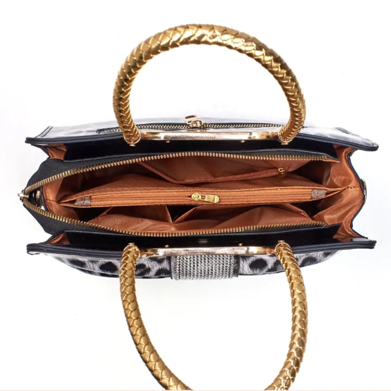 กระเป๋าผู้หญิงลายเสือดาวผูกโบว - Women Bags Crossbody บทวิจารณ์และราคา